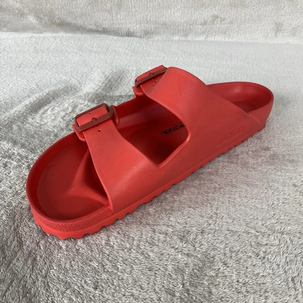 Birkenstock Arizona EVA Sandals Mens US 11 EU 44 Red Slide Water NEW